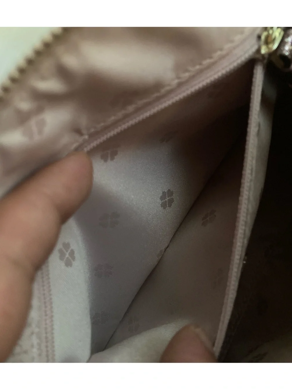 NWOT Kate Spade Glitter Pastel Pink Crossbody Shoulder Bag